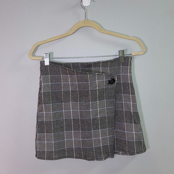 Garage plaid a-line skirt. Size small. - Picture 1 of 2